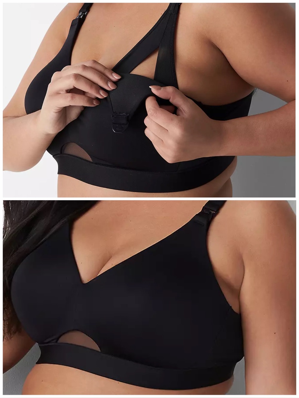 PRE LOVED 44D Lane Bryant Cacique Comfort Bliss Nursing Bras MSRP $315
